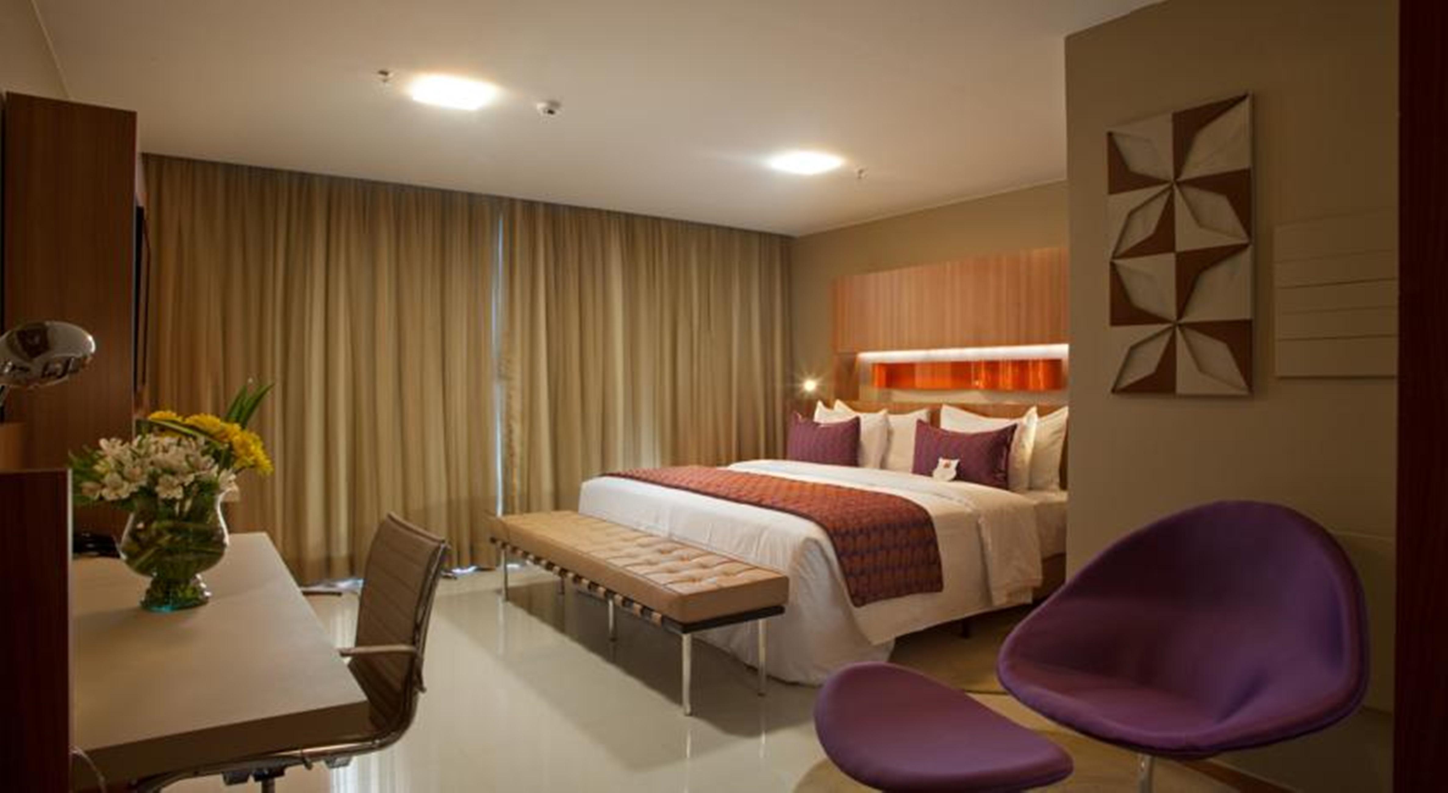 Jade Hotel Brasilia Candangolandia Zewnętrze zdjęcie A bedroom at the hotel
