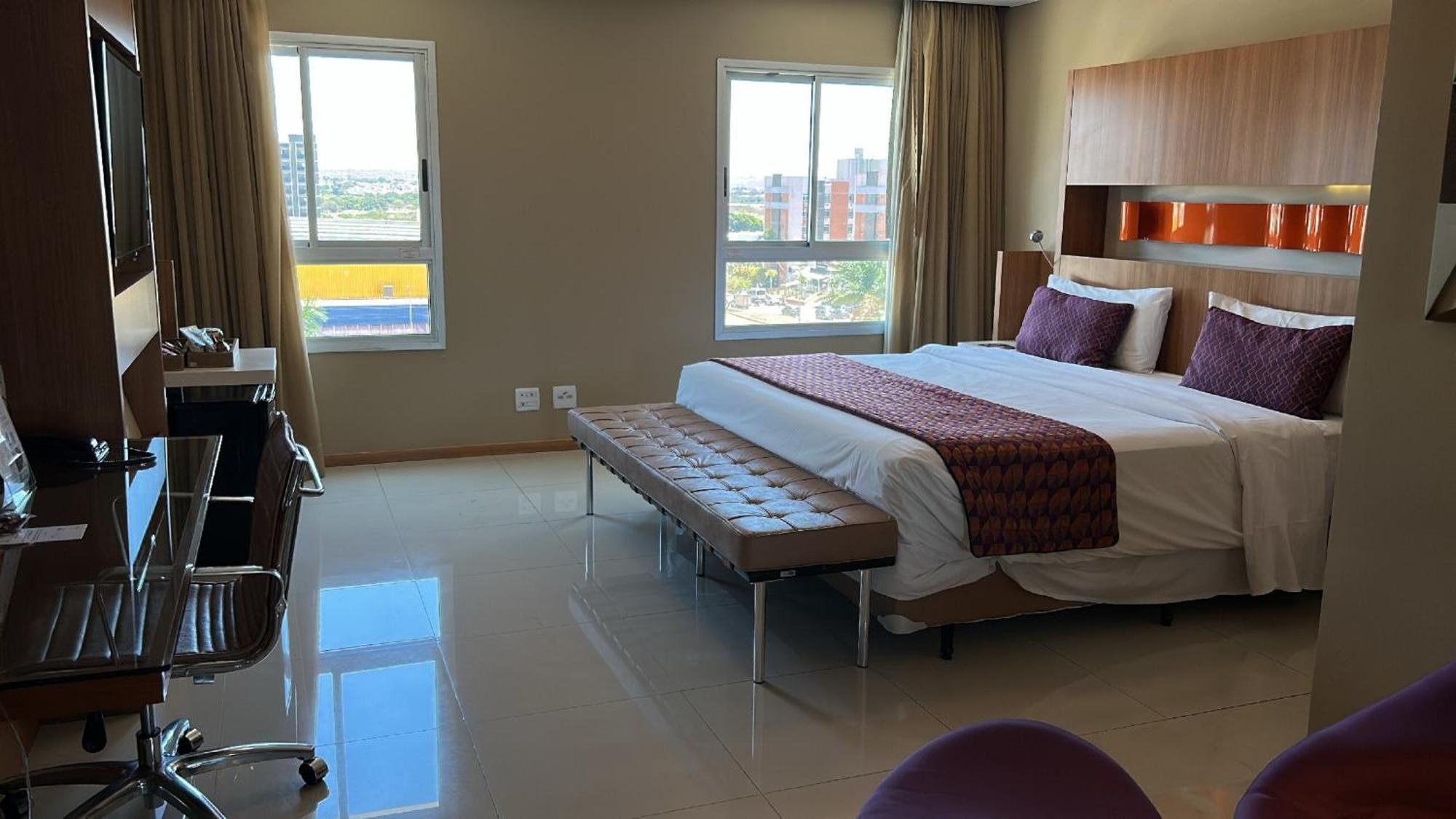 Jade Hotel Brasilia Candangolandia Zewnętrze zdjęcie A bedroom at the hotel