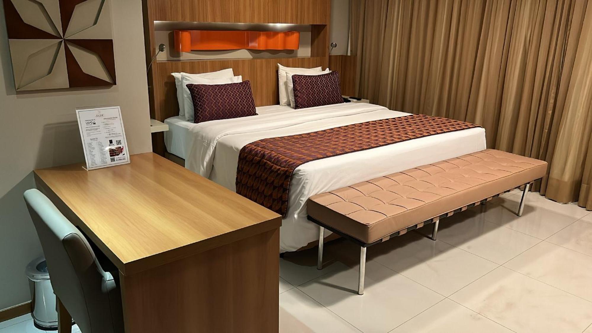 Jade Hotel Brasilia Candangolandia Zewnętrze zdjęcie A bedroom at the hotel
