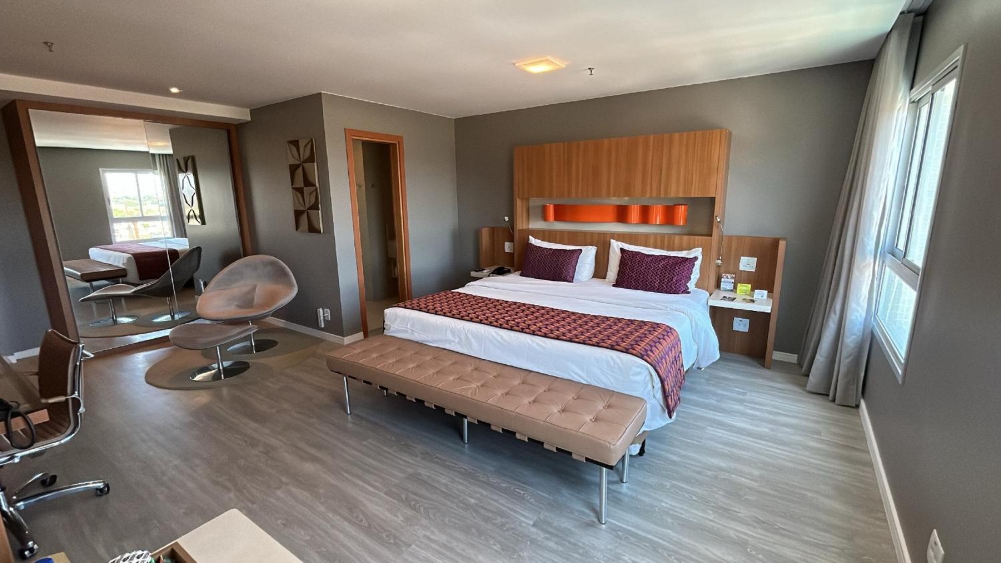 Jade Hotel Brasilia Candangolandia Zewnętrze zdjęcie A room at the hotel