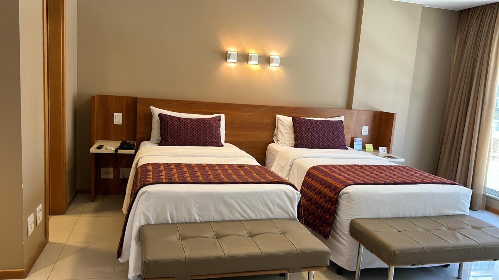 Jade Hotel Brasilia Candangolandia Zewnętrze zdjęcie A room at the hotel