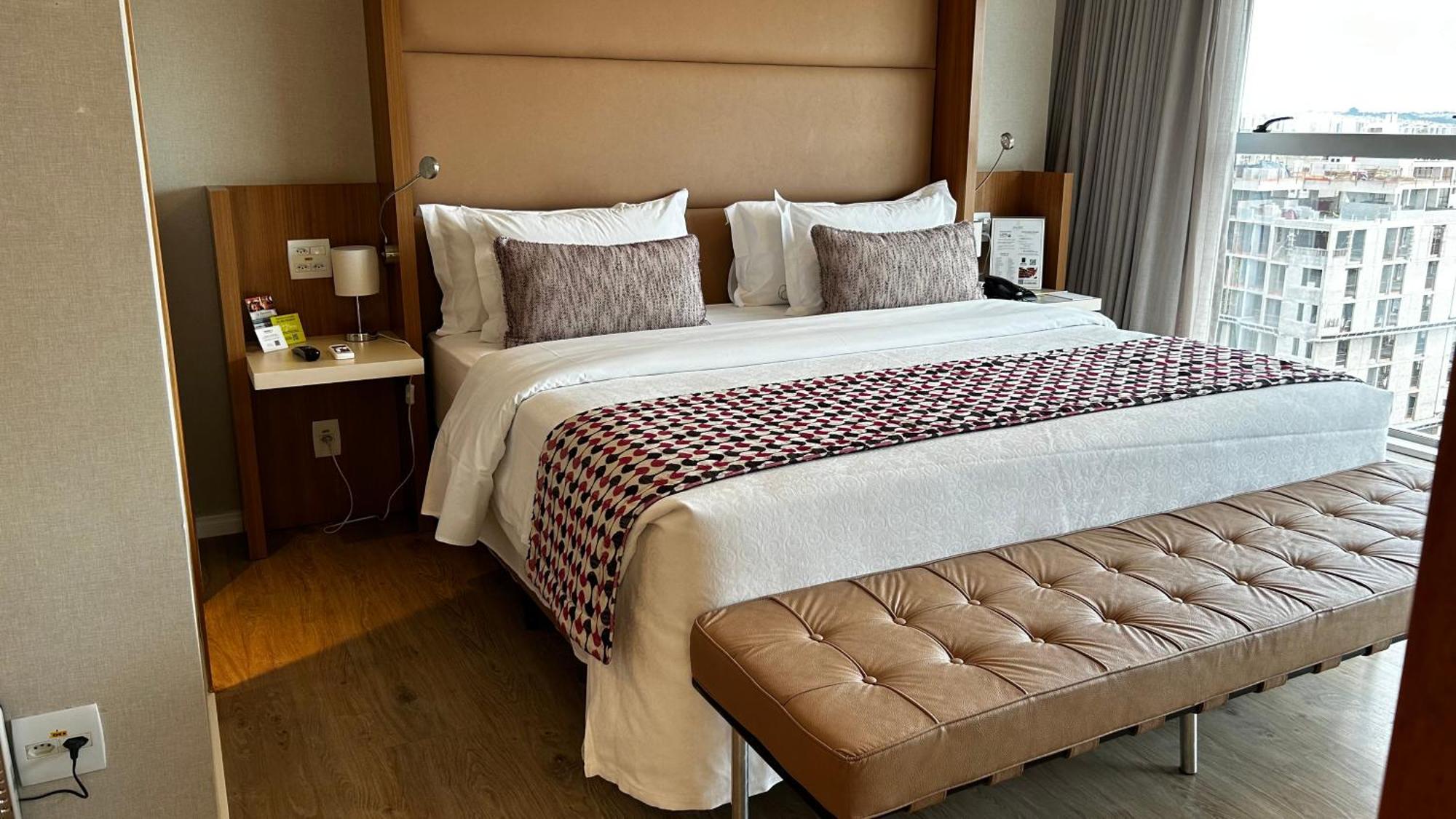 Jade Hotel Brasilia Candangolandia Zewnętrze zdjęcie A bedroom at the hotel