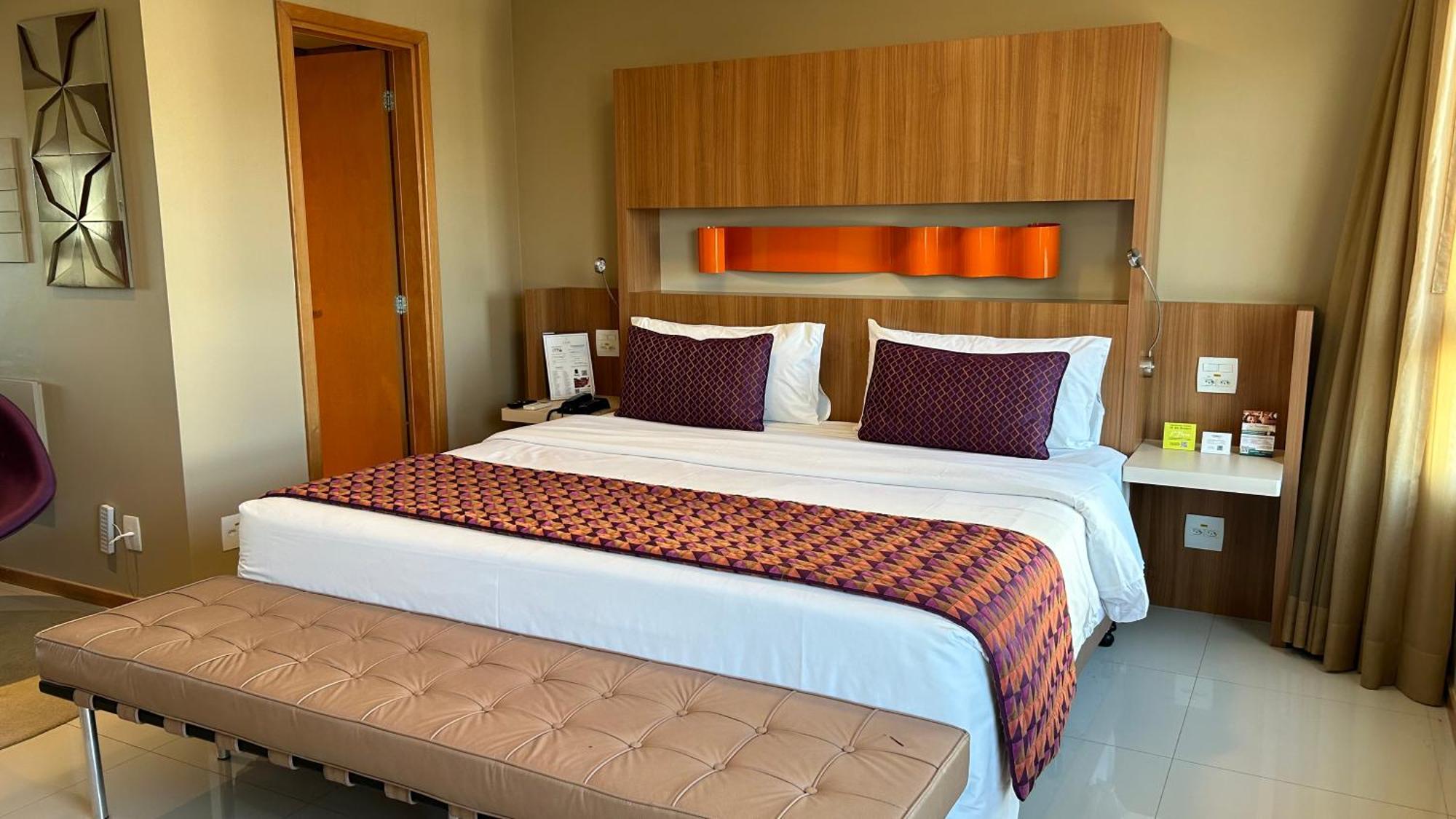 Jade Hotel Brasilia Candangolandia Zewnętrze zdjęcie A room at the hotel